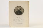 FRANKRIKE/TYSKLAND
Theodor Vincenz Poll, efter Mlle Roze
Berthier – Général de l’armée française, Ministre de la guerre
Omkring 1800
Punktgravyr och etsning.