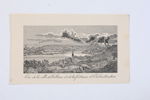 TYSKLAND, KOBLENZ OCH FÄSTNINGEN EHRENBREITSTEIN, TOPOGRAFISKT STICK, 1800-TALETS FÖRSTA HÄLFT