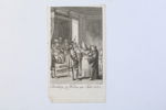 TYSKLAND – RIKSDAGEN I WORMS 1521, MARTIN LUTHER INFÖR KEJSAR KARL V, GRAFISKT BLAD, 1800-TAL