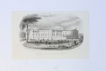 STORBRITANNIEN – WESLEYAN GRAMMAR SCHOOL I SHEFFIELD, ARKITEKTURVY, STÅLSTICK, 1800-TALETS MITT