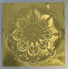 RADIALLT ORNAMENT, DEKORATIV RELIEF I METALLFOLIE, 1900-TAL