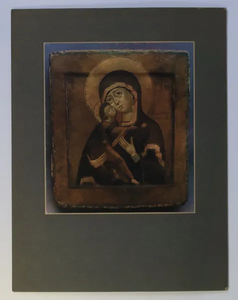 FRANKRIKE – GORSKY FRÈRES, GUDSMODERN MED JESUSBARNET, FOTOGRAFISK KONSTREPRODUKTION, TIDIGT 1900-TAL