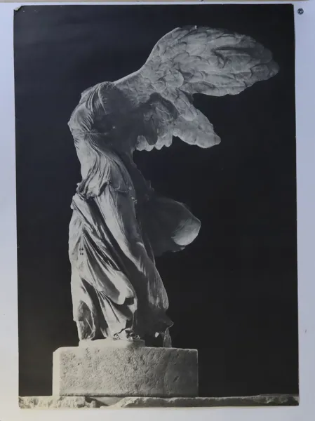 FRANKRIKE – ”NIKE FRÅN SAMOTHRAKE”, FOTOGRAFISK MUSEIREPRODUKTION, 1900-TAL