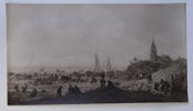 JAN VAN GOYEN – ”BEACH AT SCHEVENINGEN” (STRANDEN VID SCHEVENINGEN), PROVENIENSFOTOGRAFI UR RAGNAR ASCHBERGS SAMLING
