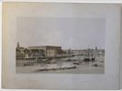 CARL GUSTAF CARLEMAN OCH CARL SVANTE HALLBECK – ”VUE AF STOCKHOLM (FRÅN SKEPPSHOLMEN)”, FÄRGLITOGRAFI, CIRKA 1860–1870