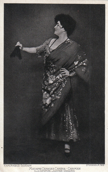 HENRY B GOODWIN. MADAME CHARLES CAHIER -CARMEN.